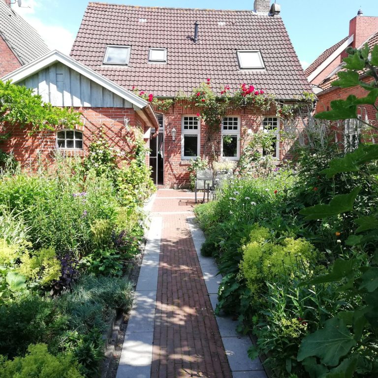 Muschelgiebel Ostfriesland Rheiderland Ditzum Ferienhaus Urlaub